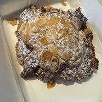 Almond croissant  at Miss Sina in Marrickville
