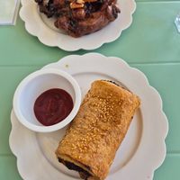 Sausage roll: good texture  at Miss Sina in Sydney