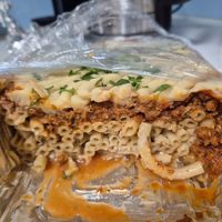 Pastitsio $28: lovely texture and moist mince, airy and nice cheese at Miss Sina in Sydney