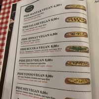 Pide menu at Zeus Pizza in Berlin