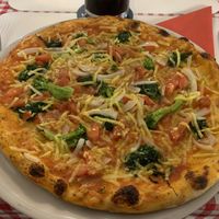 Pizza mix vegan at Zeus Pizza in Berlin