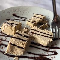 Sweet sesame dish (was delicious)   at Zeus Pizza in Berlin