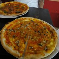 Vegan pizzas at Zeus.  at Zeus Pizza in Berlin