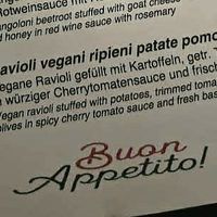 Vegan Ravioli at Mamma Monti in Berlin