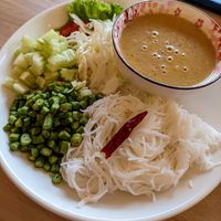 Kanom Jin at JVgan Healthy Food in Sri Racha