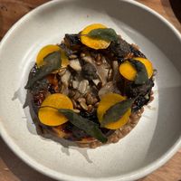 Pumpkin risotto  at The Sherwood in Queenstown