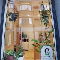 La devanture   at Ludivine Moon Vegan Hairstylist in Brussels