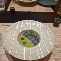 "Avocado pesto Noodles", bowl makes the portion look bigger at Cai Mam Bistro - Signature Vegan in Hanoi