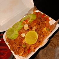 Vegetable tofu fried rice at 17 Vegetarian Food Stall in Koh Phangan
