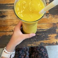 Mango Passionfruit shake   at 17 Vegetarian Food Stall in Koh Phangan