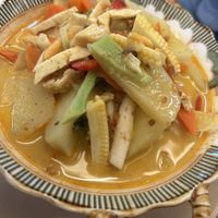 Massman curry   at 17 Vegetarian Food Stall in Koh Phangan