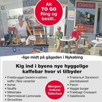 Menu   at Crunchy Kaffebar  in Nykoebing Sjaelland