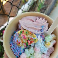 The colorful gummies are the best! Cookie was good too at Dreamery in Brooklyn