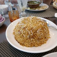 Rice with chickpeas (chana) at Hare Krishna Vegetarian Indian Restaurant - हरे कृष्णा in Phuket