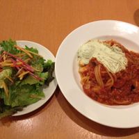 pasta at Chaya Macrobiotics - Shiodome in Tokyo