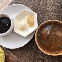 Vegan soup of the day at Chaya Macrobiotics - Shiodome in Tokyo