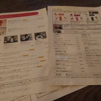 Tea time menu at Chaya Macrobiotics - Shiodome in Tokyo