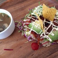 Taco rice at Chaya Macrobiotics - Shiodome in Tokyo