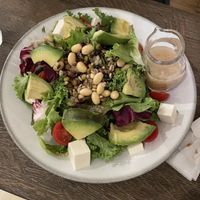 Tofu avocado grain salad with French dressing   at Chaya Macrobiotics - Shiodome in Tokyo