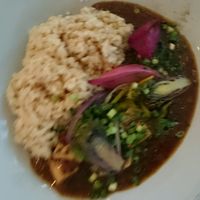 kale and tofu curry  at Chaya Macrobiotics - Shiodome in Tokyo