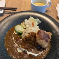tasty curry and corn soup  at Chaya Macrobiotics - Shiodome in Tokyo