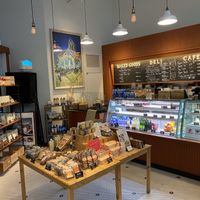 Healthy snack stand at Chaya Macrobiotics - Shiodome in Tokyo