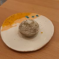 Matcha mochi at CUDO in Wroclaw