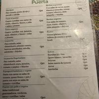   at La Puerta Café Vivero in El Remate