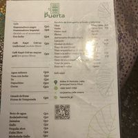   at La Puerta Café Vivero in El Remate