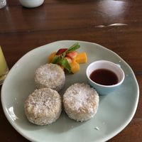 Vegan pancakes  at Alpaca Homestyle Cafe in Nha Trang