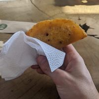 Arepa - 3/5 at Vegan Life Restaurante in Guachaca