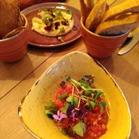 Starter dips at Soul Kitchen in Ghent