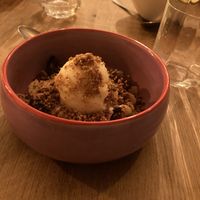 Dessert met sorbet   at Soul Kitchen in Ghent