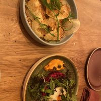 2 sharing dishes, costing 36 euro together (!!!)  at Soul Kitchen in Ghent