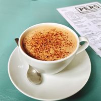 Hot chocolate with oat milk   at PERS in Torun