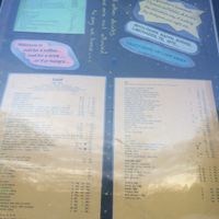 menue at Habsak in Oslo