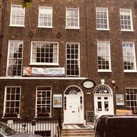 Impressive building at Mary Ward Centre Cafe in London