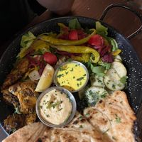 Vegan shawarma  at Bill's in Windsor