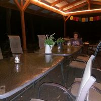 Open air dining place at the center. at Kirpal Meditation and Ecological Center in Pahoa