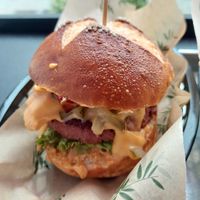 Smoky burger at Paradise - Plant Based Street Kitchen in Strasbourg