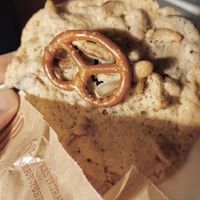 Cookie bretzel at Paradise - Plant Based Street Kitchen in Strasbourg