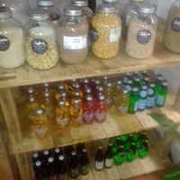 Drink selections at Organic Select in Puerto Vallarta