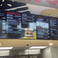 Menu  at Slutty Vegan in Birmingham