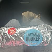 Vegan Philly cheesesteak style sub  at Slutty Vegan in Birmingham