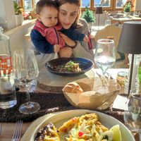 Half the menu is vegan and most vegetarian dishes can be made vegan! #Veganuary at Aidin Restaurant in Canazei