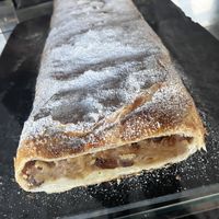Strudel  at Aidin Restaurant in Canazei