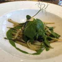 Tofu and vegetable ball   at Aidin Restaurant in Canazei