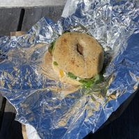   at Brooklyn Bagel Factory in Cambridge