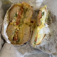   at Brooklyn Bagel Factory in Cambridge
