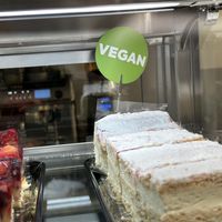 vegan créme-schnitte  at Billa Pflanzilla in Vienna
